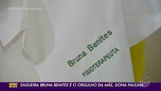 Bruna Benites, zagueira da Seleção, é o orgulho da mãe