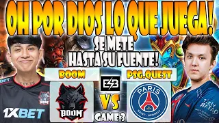 BOOM VS PSG.QUEST BO3[GAME 3]PAKAZS, SLATEMS VS TA2000, NO!OB- ELITE LEAGUE - DOTA- ESB