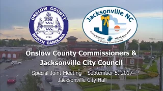 City County Special Joint Meeting - September 5, 2017