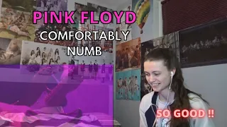 First reaction to PINK FLOYD - "COMFORTABLY NUMB"