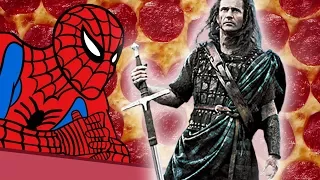 the battle of stirling but the spiderman 2 pizza theme is playing in the background