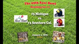 1979 Rose Bowl (Michigan v USC) One Hour