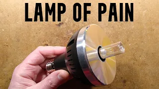 This lamp can hurt you in two ways