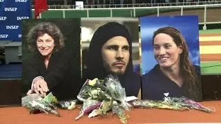 Insep: hommage aux trois sportifs français disparus en Argentine
