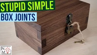 Cut Stupid Simple Box Joints without Measuring!