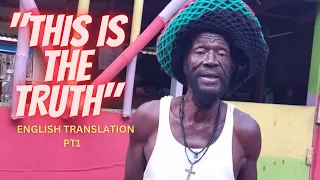 RAS KITCHEN RAS MOKKO & DAUGHTER speak THEIR TRUTH (FULL TRANSLATION FROM JAMAICAN PATOIS) PT 1