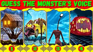 Guess Monster Voice Spider House Head, Car Eater, Light Head, Train Eater Coffin Dance