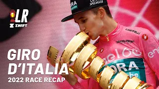 What did INEOS do Wrong? Hindley to the Tour? Giro d'Italia 2022 Recap | Lanterne Rouge x Zwift