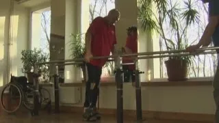 Paralyzed man walks after cell treatment