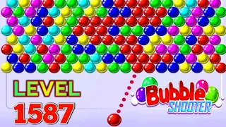 Bubble Shooter Level 1587-1590 || Bubble Shoot Gameplay. 1590#