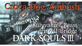 Croca-Dog Ambush, Irithyll Bridge, Dark Souls 3