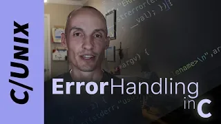 Handling Errors in C/Unix (perror, strerror, errno)