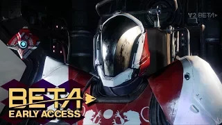 Destiny 2 Beta Gameplay First Impressions - Titan Intro Mission Walkthrough