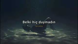 sen de mi en dibe daldın?                 | madrigal - Dip | (sözleri)