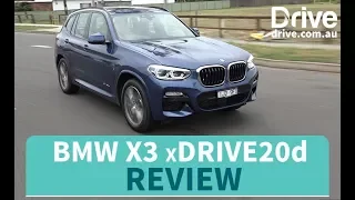 2018 BMW X3 xDrive20d Review | Drive.com.au