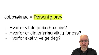 Hvorfor trenger jeg både en CV og en jobbsøknad?