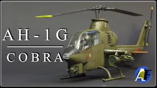 ICM 1/32 AH-1G Cobra  early [full video build](ukr sub)