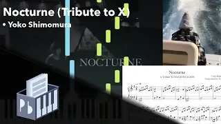 Nocturne (Tribute to XXXTENTACION) - Yoko Shimomura (Piano Tutorial)