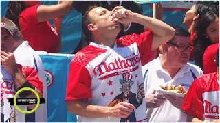 Can Joey Chestnut top the 2020 hot dog eating contest record? | Parting Shots | Outside the Lines