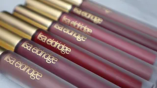 NEW VELVETEEN LIQUID LIPSTICKS BY LISA ELDRIDGE + Swatches and Wear Test