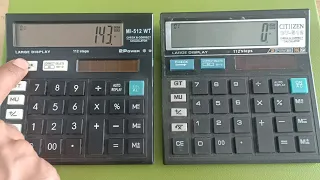 Calculator Magic One Four Three 143