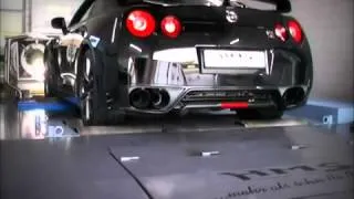 Nissan GT R Soundfile mit HMS Performance Klappenabgasanlage wmv