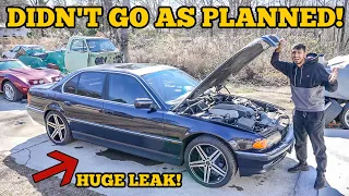 Getting My E38 BMW 740i Back on The Road After 5+ Years!