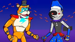 СОЛНЦЕ И ЛУНА ПРОТИВ ФРЕДДИ! ФНАФ 9 FNAF Мультик Анимация