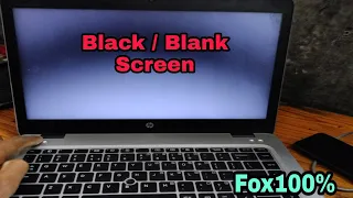 Hp Laptop Starts but No Display | How to Fix Black Screen Problem in Laptop#macnitesh