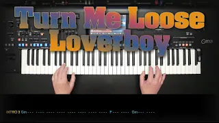 Turn Me Loose - Loverboy, Cover, eingespielt mit titelbezogenem Style auf Yamaha Genos