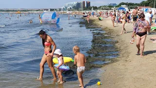 АНАПА 17.07.2020 - СТРАШНО ЗАХОДИТЬ В МОРЕ! ЛЮДИ БОЯТСЯ. ЦЕНТРАЛЬНЫЙ ПЛЯЖ. ТИНА ПОВСЮДУ. Погода.