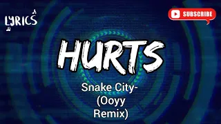 Hurts- Snake City (Ooyy Remix), Lyrics/Lyric Video