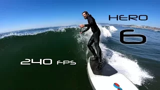 GoPro Hero 6 Slow Motion Surfing - 240FPS