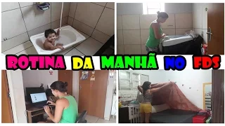 MINHA ROTINA DA MANHA NO FINAL DE SEMANA | NATALIE SILVA