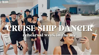 Day in the Life of a Cruise Ship Dancer: Rehearsal Edition