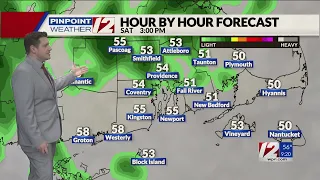 WPRI 12 Weather Forecast 5/18/24: Unsettled Weather This Weekend
