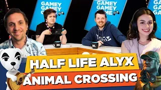 Time doesn't mean anything | Animal Crossing! Half Life Alyx! | Gamey Gamey Game