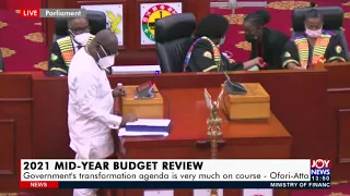 2021 Mid-Year Budget Review: Finance Minister makes presentation to Parliament (29-7-21)