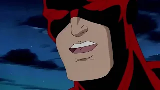 Daredevil saves Spiderman (Spiderman: The Animated Series)