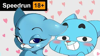 Gumball and Nicole Google Speedrun