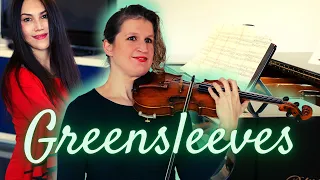 GREENSLEEVES violin and piano arr Matt Riley