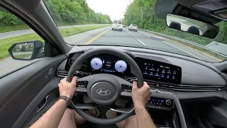 2024 Hyundai Elantra SEL - POV Test Drive | 0-60