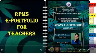 RPMS E-PORTFOLIO FOR TEACHERS
