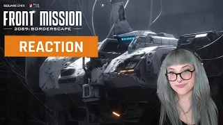 My reaction to Front Mission Borderscape Official Concept Trailer | GAMEDAME REACTS