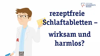 Freikäufliche Schlafmittel - worauf muss ich achten? | Wissen ist gesund