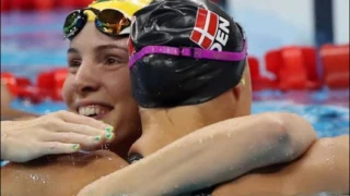 Pernille Blume of Denmark Wins Gold in the Women's 50m Freestyle