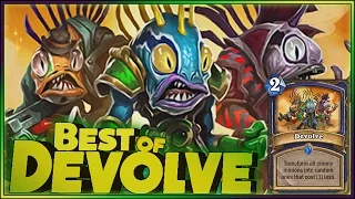 Hearthstone - Best of Devolve - Funny and lucky Rng Moments