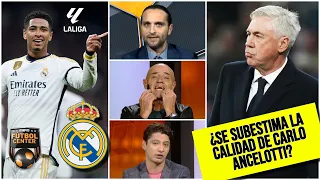 REAL MADRID GOLEÓ. BELLINGHAM igualó números de CRISTIANO ¿Se subestimó a Ancelotti? | Futbol Center