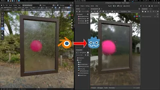 Glass Refraction Material from Blender into Godot Tutorial