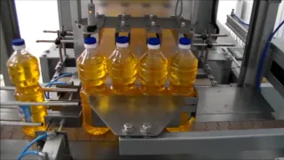 Розлив подсолнечного масла в ПЭТ бутылки 1,5 литра